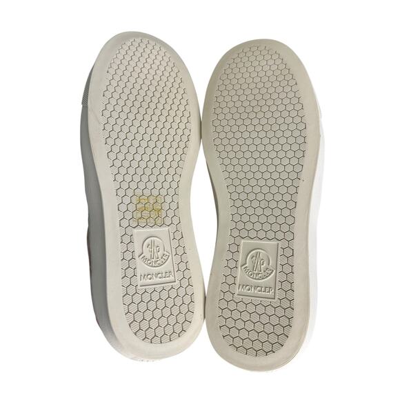 Moncler NIB Monaco M Suede Sneakers in Light Pink Size 39.5 - Picture 9 of 10